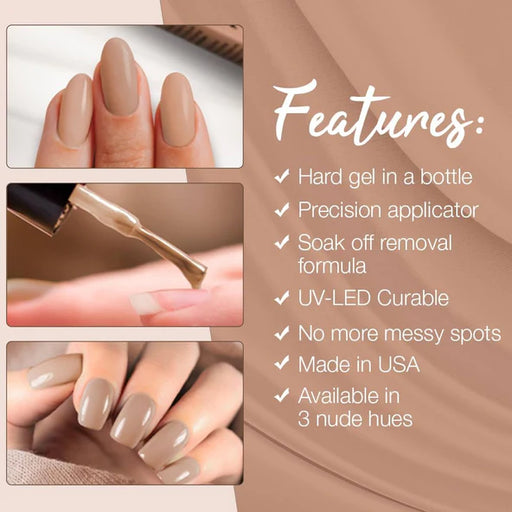 IBD Building Gel, COOL NUDE, 0.5oz (Pk: 48 pcs/case)