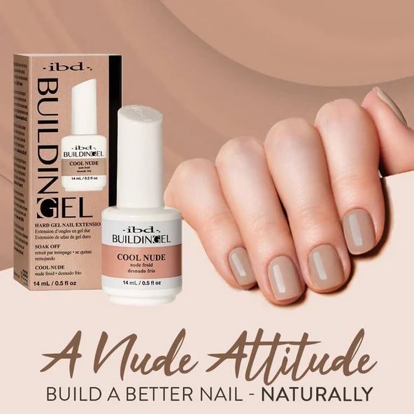 IBD Building Gel, COOL NUDE, 0.5oz (Pk: 48 pcs/case)