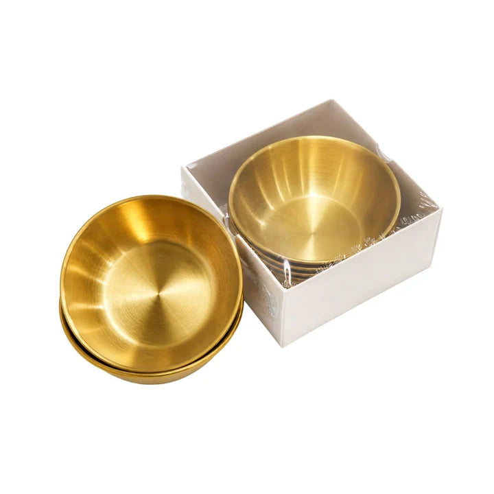Cre8tion Pedicure 4 Bowls, Gold