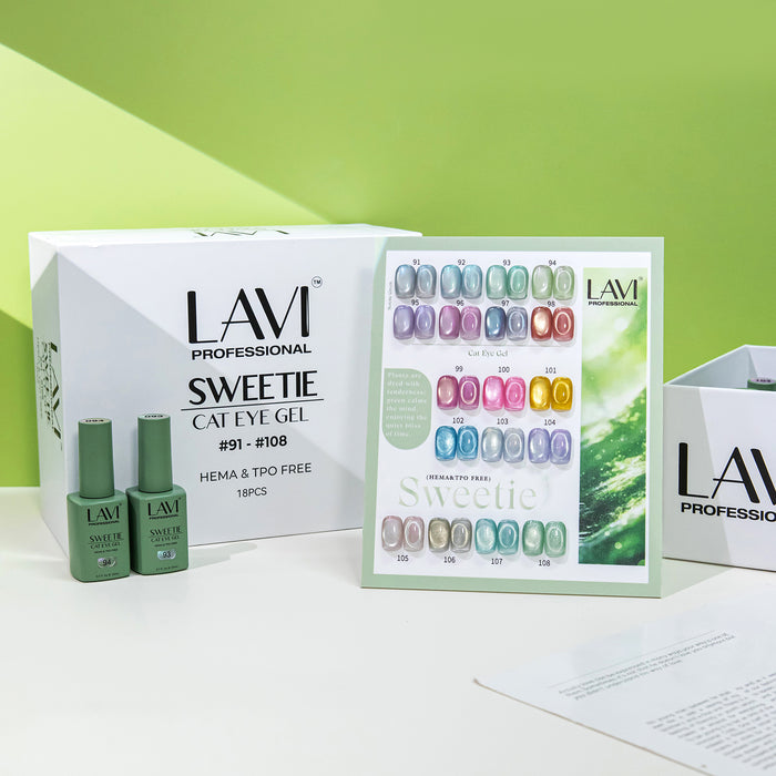 LAVI Cat Eye Kit (18 colors) - SWEETIE (#91 - #108) Collection
