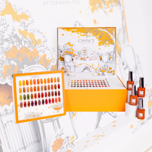 Chance Counter Display Color Chart - Afternoon Tea Kit (48 Colors)