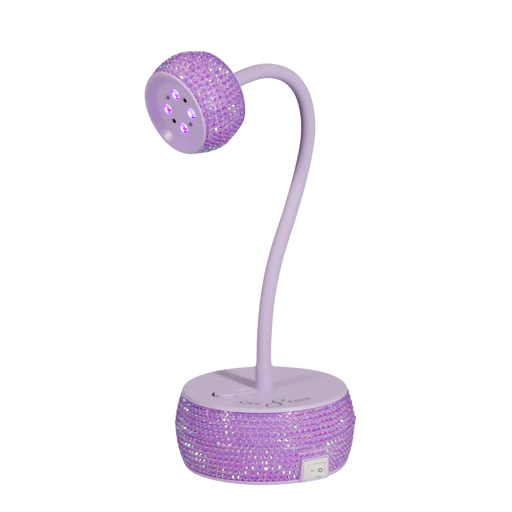 Cre8tion Rechargeable LED Lamp 12W - Purple Crystal (Pk: 1 pcs/box, 25 box/case)