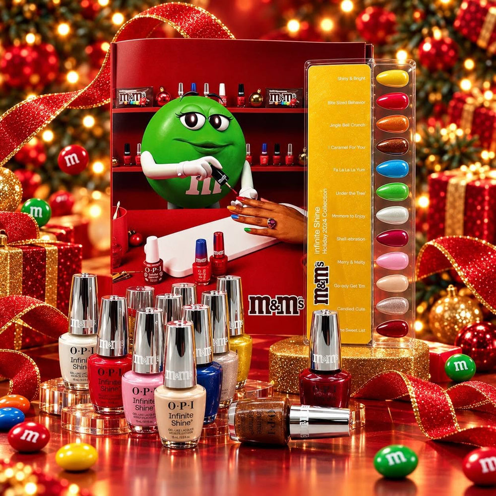 OPI Sweeten Your Mani x M&M’S (12 Colors) Collection, Sample tips