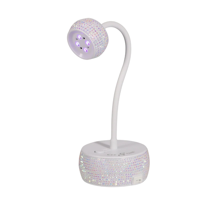 Cre8tion Rechargeable LED Lamp 12W - White Crystal (Pk: 1 pcs/box, 25 box/case)