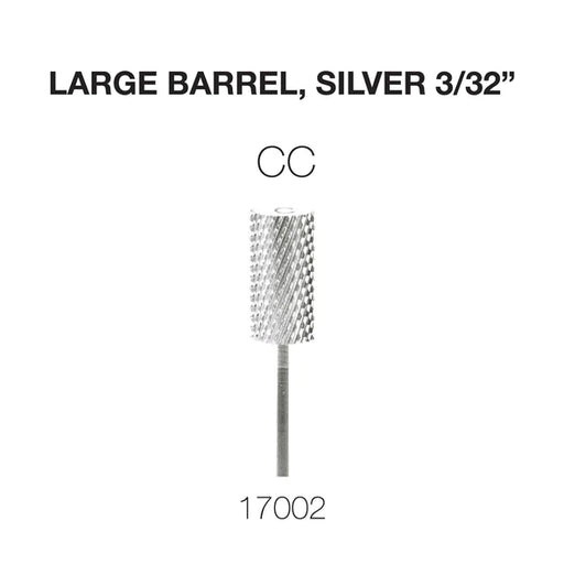Cre8tion Carbide Silver, Large, Coarse CC 3/32", 17002 OK0225VD