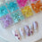 Cre8tion Nail Art Accessory - Jelly Small Bows #10, BOX