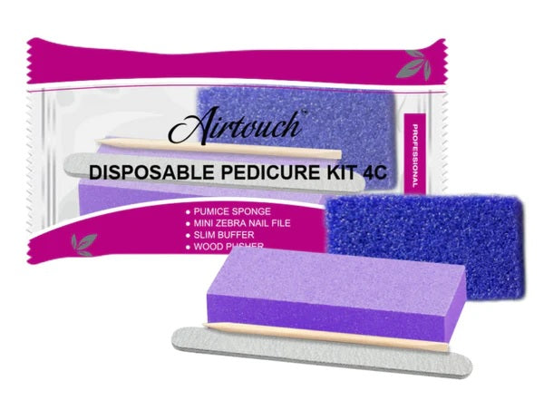 Airtouch Disposable Pedicure Kit 4C, 19342Y, CASE (PK: 200 sets/case)