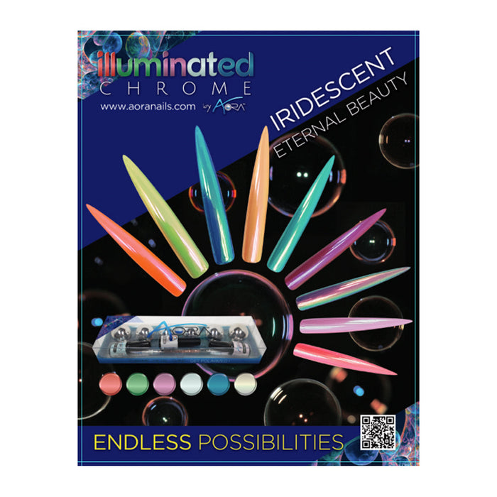 Aora Chrome Illuminated Kit, 6 colors ( PK: 30pcs/case)