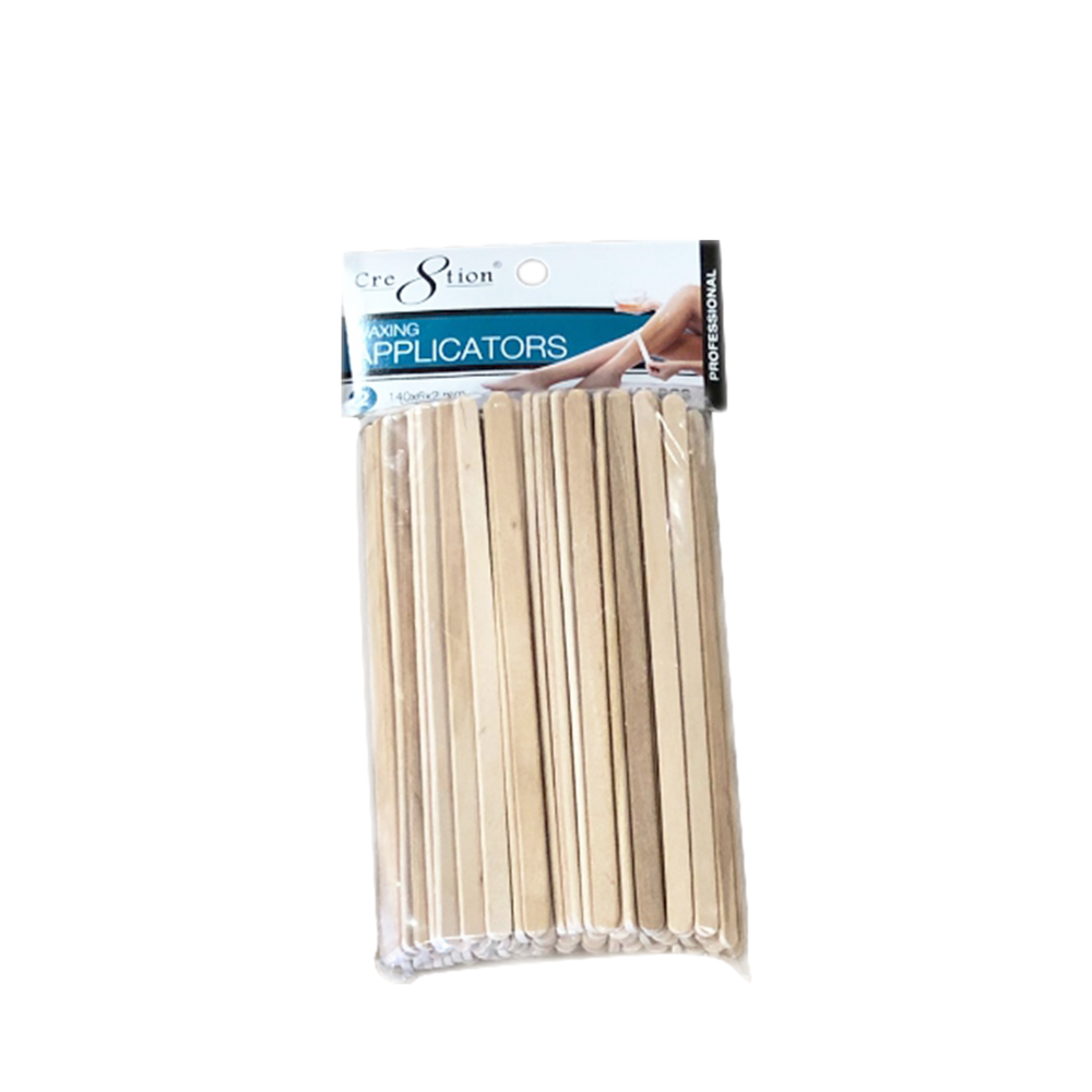 Cre8tion Disposable Applicators 2, 140x6x2mm (Packing: 100 pcs/packs, 100 packs/case)