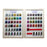Cre8tion Acrylic Booklet - Nail Art Chrome, Crystal Chrome, White Pearl, White Silk & Pixie Dust (72 colors)