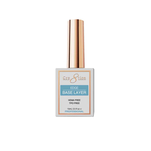 Cre8tion Art Gel 0.5oz – Edge Collection (Hema Free, Tpo Free), BASE (Pk: 6 pcs/box)