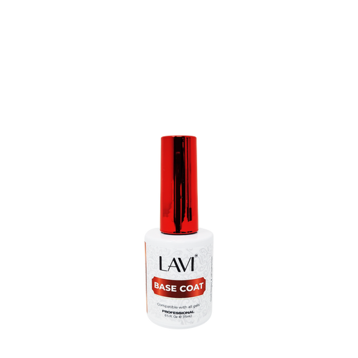 Lavi Base Coat, 0.5oz, 16035 (Pk: 25 pcs/box, 200 pcs/case)