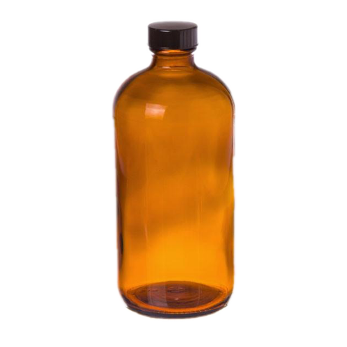 Cre8tion Glass AMBER Bottle, 32oz, 26094