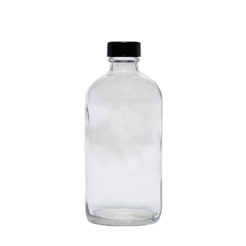 Cre8tion Glass CLEAR Bottle, 16oz (Pk: 12 pcs/case)