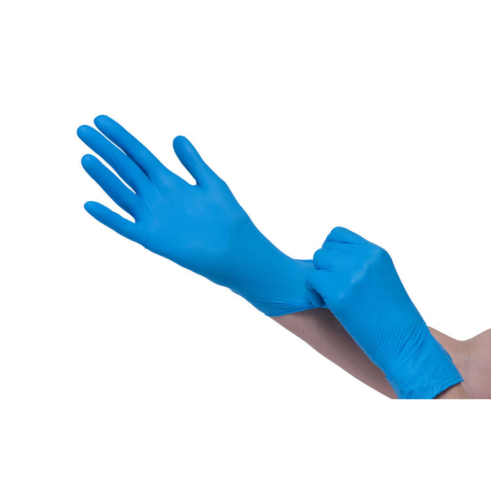 Cre8tion Disposable NITRILE Gloves (Made in Malaysia), Size XS, 10356 (Packing: 100 pcs/box, 10 boxes/case)