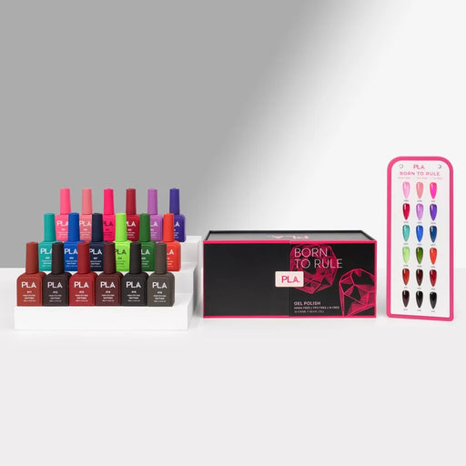 PLA Born To Rule GEL 18ml Collection, Set of 18 Colors (#399 - #416)