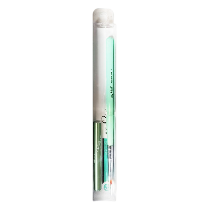 Cre8tion Nail Design Brush, #15 (Pk: 10 pcs/pack)