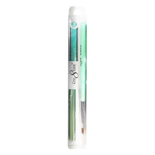 Cre8tion Nail Design Brush, #08 (Pk: 10 pcs/pack)