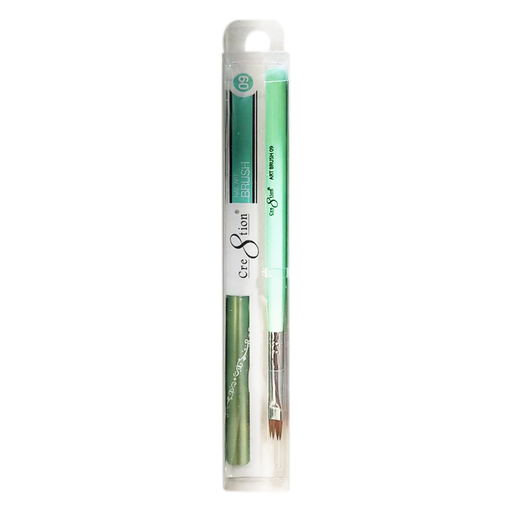 Cre8tion Nail Design Brush, #09 (Pk: 10 pcs/pack)