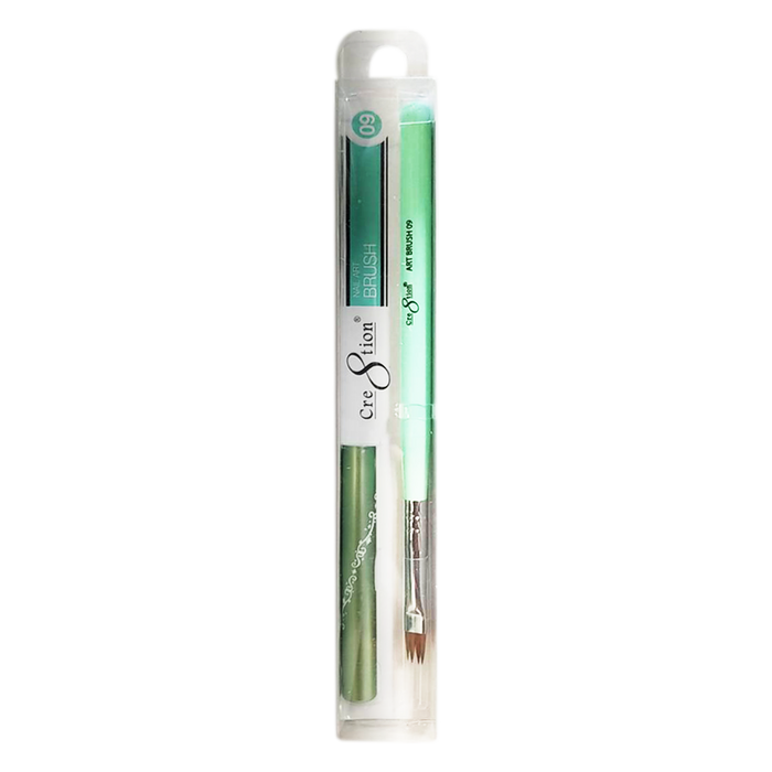 Cre8tion Nail Design Brush, #09 (Pk: 10 pcs/pack)