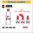 Kupa Gelfinity Top Coat Gloss No Wipe 8oz, Buy 1 Get 3 Kupa Gelfinity Top Coat Gloss No Wipe 0.5oz FREE