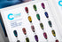 Chisel Liquid Double Line Cateye Kit 24 Colors