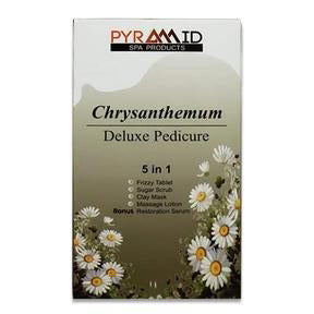Pyramid CHRYSANTHEMUM Deluxe Pedicure 5 in 1, CASE, 50 packs/case