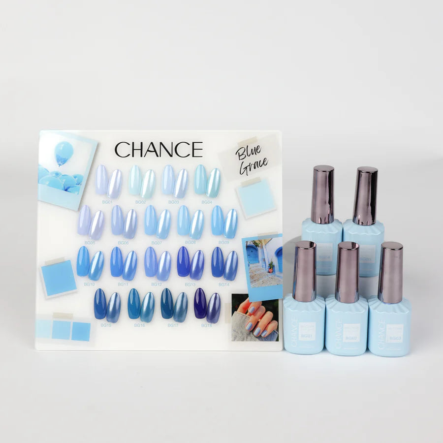 Chance Gel 0.5oz Full Kit (18 Colors) - Blue Grace