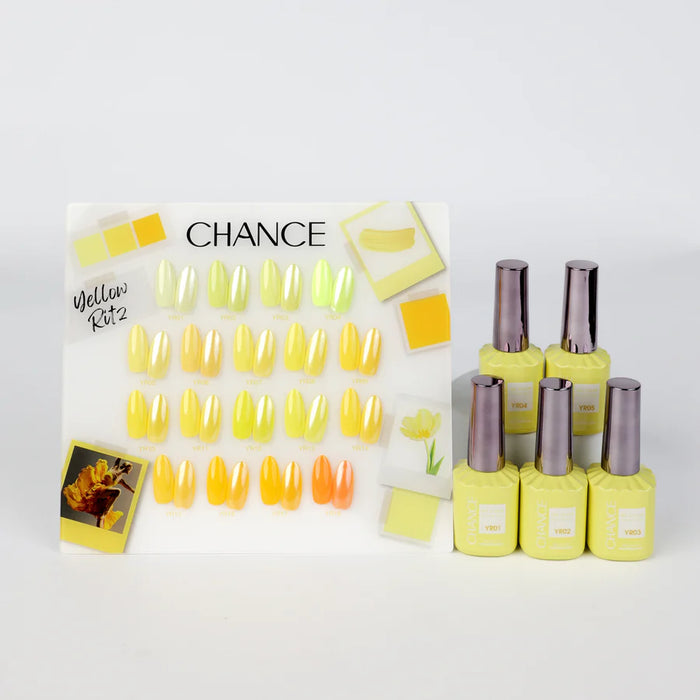 Chance Gel 0.5oz Full Kit (18 Colors) - Yellow Ritz