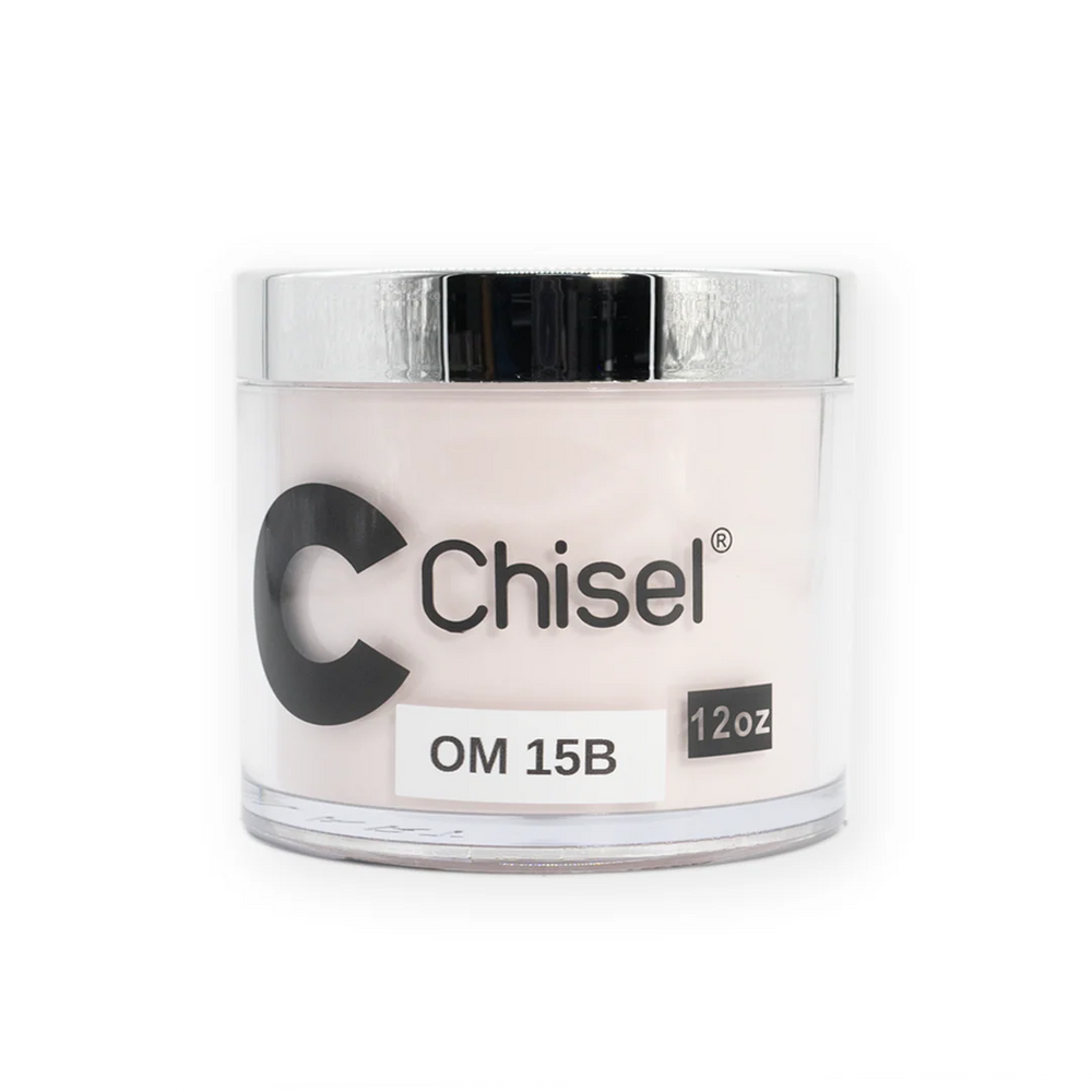Chisel 2in1 Acrylic/Dipping Powder 12oz, Ombre Collection, OM15B (Pk: 60 pcs/case)