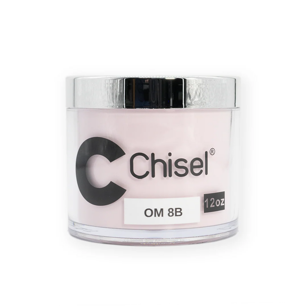 Chisel 2in1 Acrylic/Dipping Powder 12oz, Ombre Collection, OM08B (Pk: 60 pcs/case)