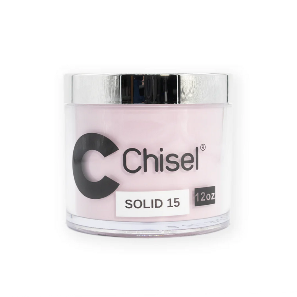 Chisel 2in1 Acrylic/Dipping Powder, SOLID15, 12oz (Pk: 60 pcs/case)