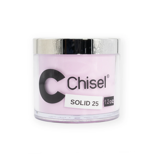 Chisel 2in1 Acrylic/Dipping Powder, SOLID25, 12oz (Pk: 60 pcs/case)