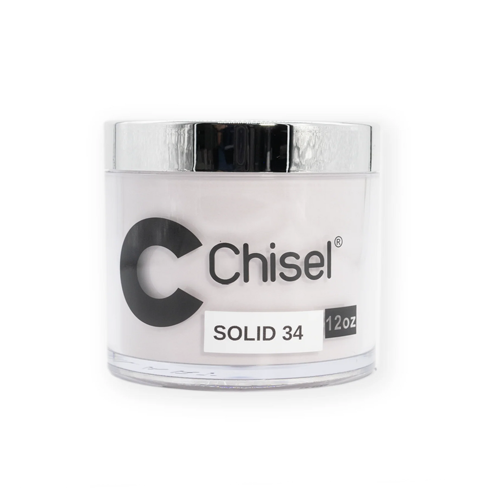 Chisel 2in1 Acrylic/Dipping Powder, SOLID34, 12oz (Pk: 60 pcs/case)