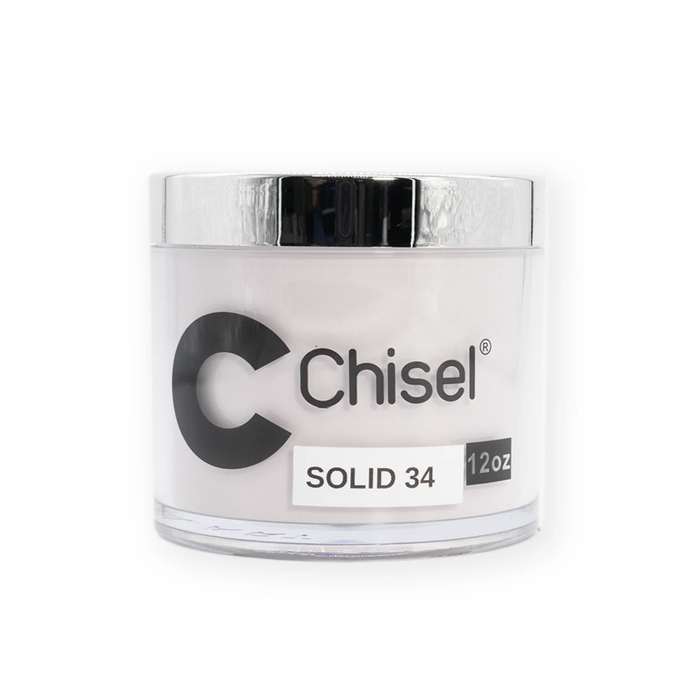 Chisel 2in1 Acrylic/Dipping Powder, SOLID34, 12oz (Pk: 60 pcs/case)