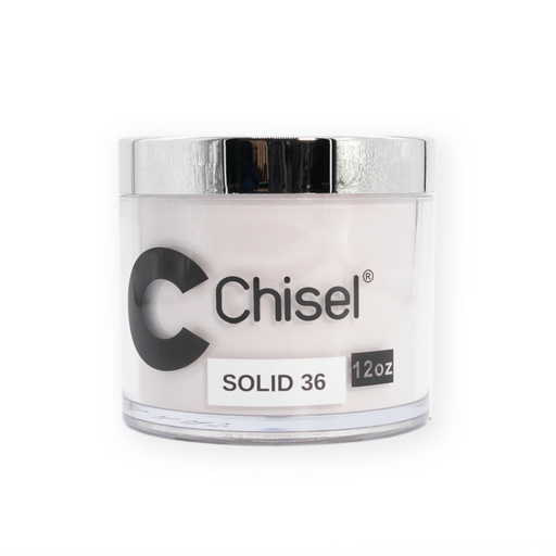 Chisel 2in1 Acrylic/Dipping Powder, Solid  Collection, SOLID36, 12oz (Packing: 60 pcs/case)