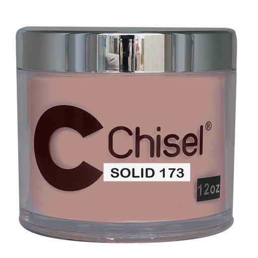 Chisel 2in1 Acrylic/Dipping Powder 12oz, Solid Collection, SOLID 173 (Pk: 60 pcs/case)