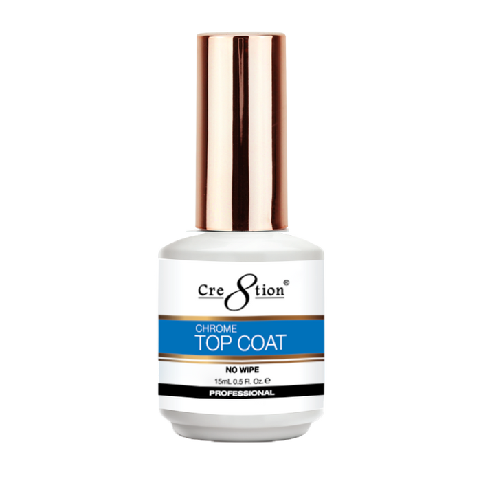 Cre8tion Gel - Metallic Top (Chrome Top) 0.5oz, (Pk: 216 pcs./case)