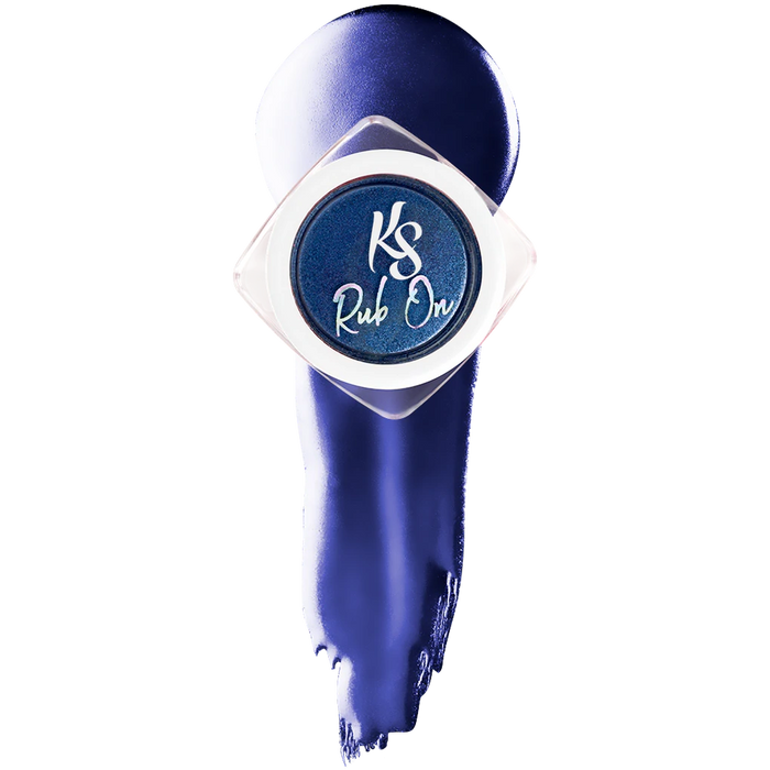 Kiara Sky Rub On Powder, CHROME Collection, Blue-Tallica, 1g MH1005