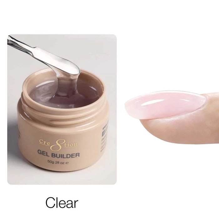 Cre8tion Overlay/Structure - Builder Gel In Jar 2oz (HEMA & TPO Free) Collection 000