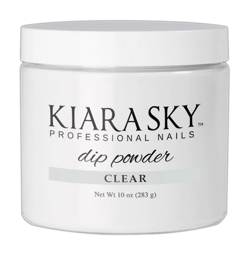 Kiara Sky Dipping Powder, Clear, 10oz (PK: 6pcs/box)