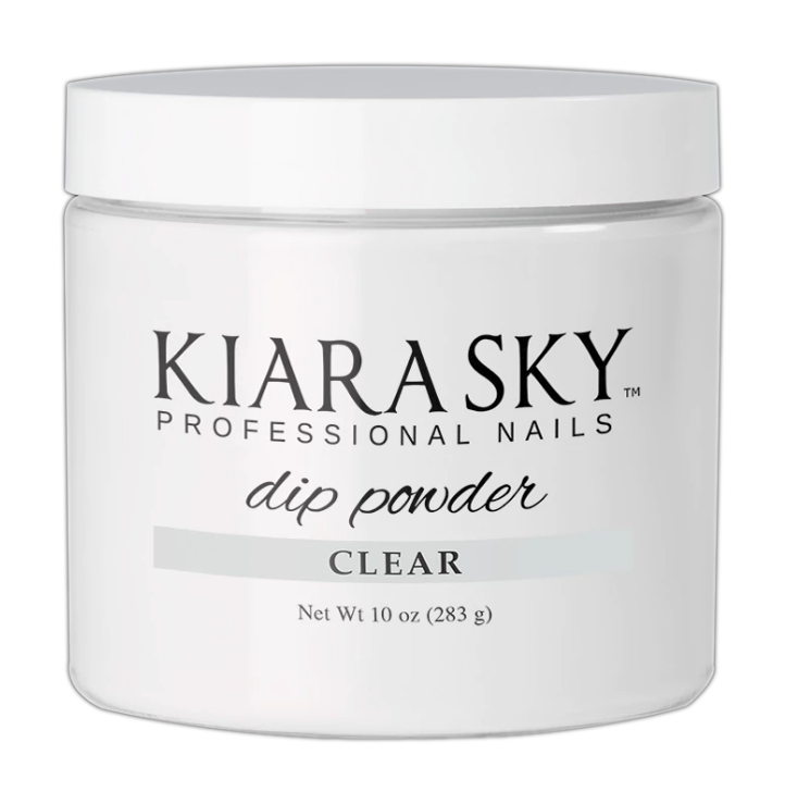 Kiara Sky Dipping Powder, Clear, 10oz (PK: 6pcs/box)