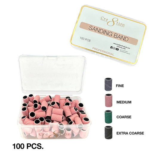 Cre8tion Sanding Band, NEW, FINE (Pk: 100 pcs/box, 200 boxes/case)
