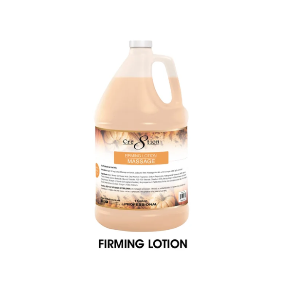 Cre8tion Firming Massage Lotion - Pumpkin Spice Latte, 1 Gallon (Pk: 4 gal/case)
