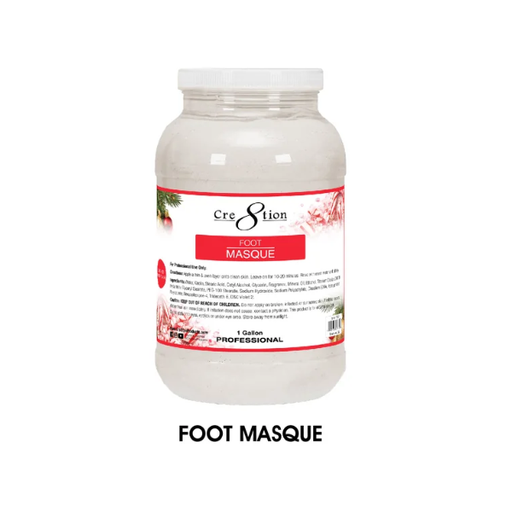 Cre8tion Foot Masque - Crushed Candy, 1 Gallon (Pk: 4 gal/case)