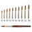Cre8tion Kolinsky Acrylic Brush Brown Handle, #22 (Pk: 150 pcs/box, 600 pcs/case)