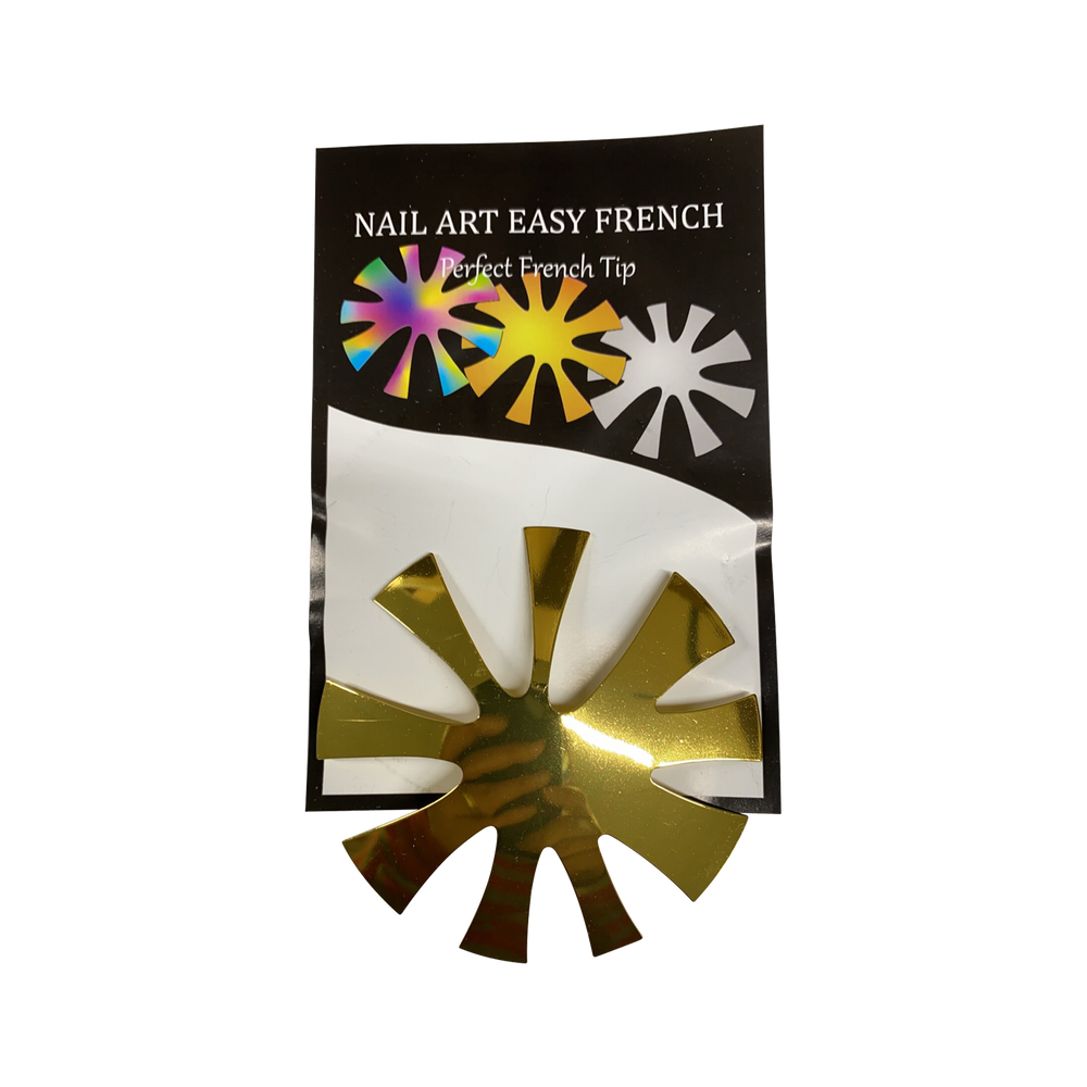Airtouch Nail Art Easy French Tip Cutter, GOLD