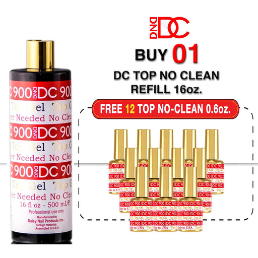DC Top No Clean Gel Refill 900, 16oz, Buy 01 Get 12 DC Top No-Clean 0.6oz FREE: Nhà sản xuất không gắn Seal