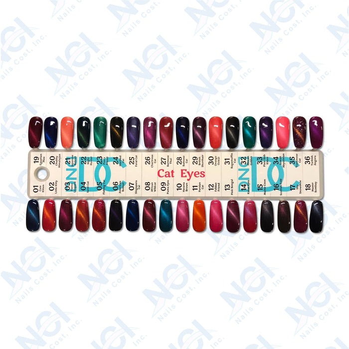 DC Cat Eyes Gel Collection, Sample Tips