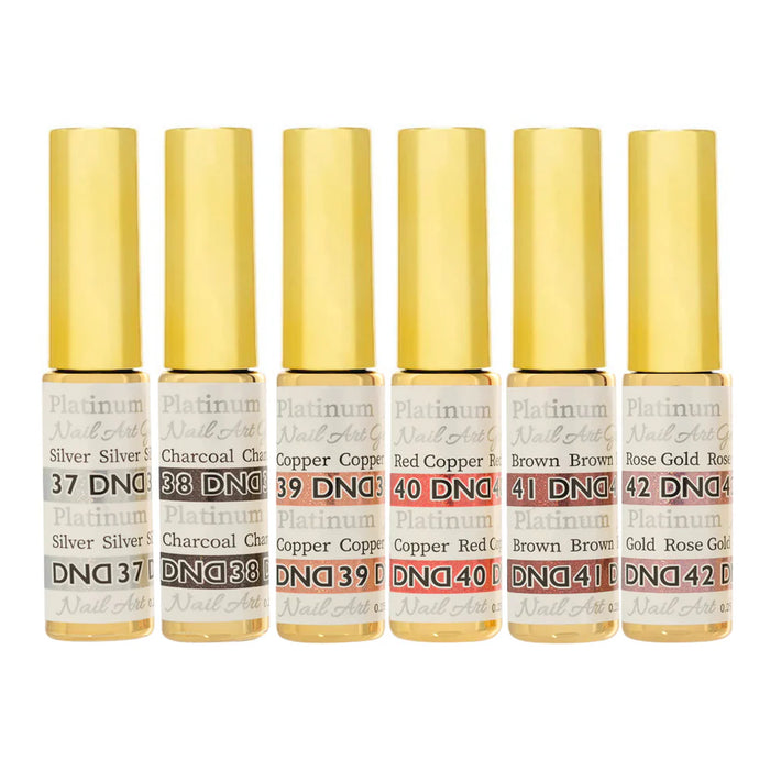 DND Nail ART GEL Platinum Collection 000 (From 37 To 54)